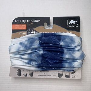 TURTLE FUR Tube Neck Gaiter. Limited Edition. Blue. One Size.‎  Unisex.